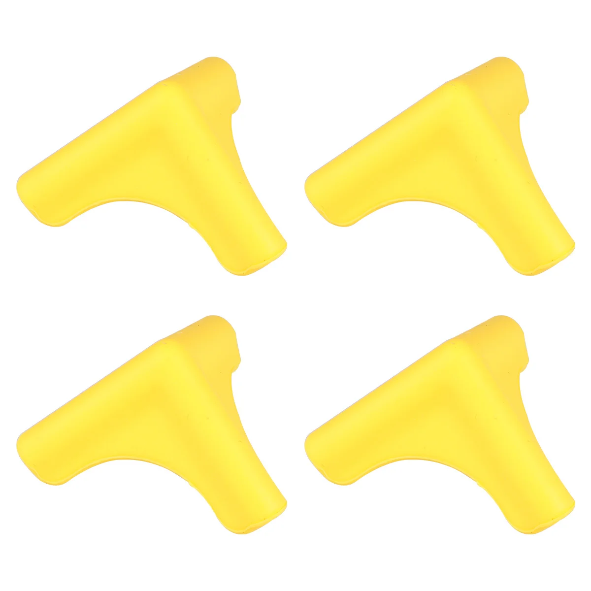 4 قطعة حامي الزاوية لينة سيليكون مرنة الحرس سلامة الطفل الأثاث حافة حامي لطاولة مكتب المنزل