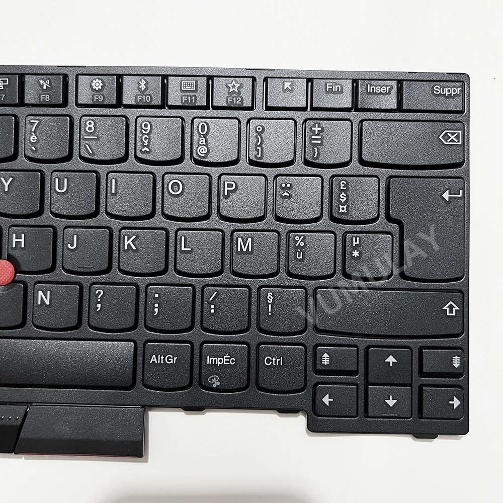 Imagem -05 - Teclado Azerty para Lenovo Thinkpad E480 E485 E490 E495 L380 L390 L480 R480 T480s L490 T490 T495 01yp37101yp29101yp45101yp53101yp33101yp25101yp41101yp491 Francês fr sem Retroiluminação