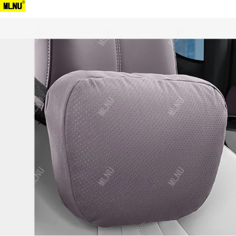 مسند الرأس لدعم قطني من جلد الغزال لـ BYD Seal U/Song PLUS/Sealion 6 ملحقات 2025/2024 جلد مريح لتخفيف التعب 2023 #6