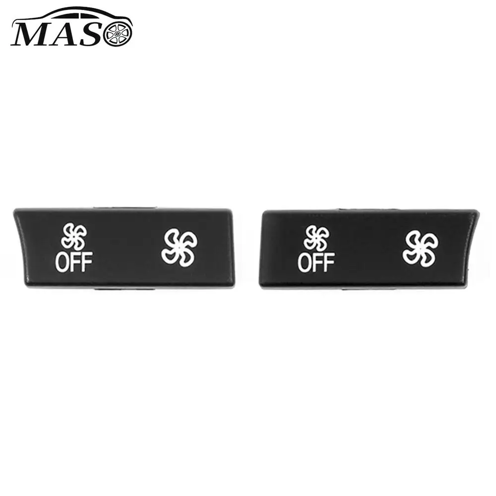 

2PCS Car Dashboard AC Ventilated Buttons for BMW 5 6 7 Series X5 X6 61316848886 61319313923
