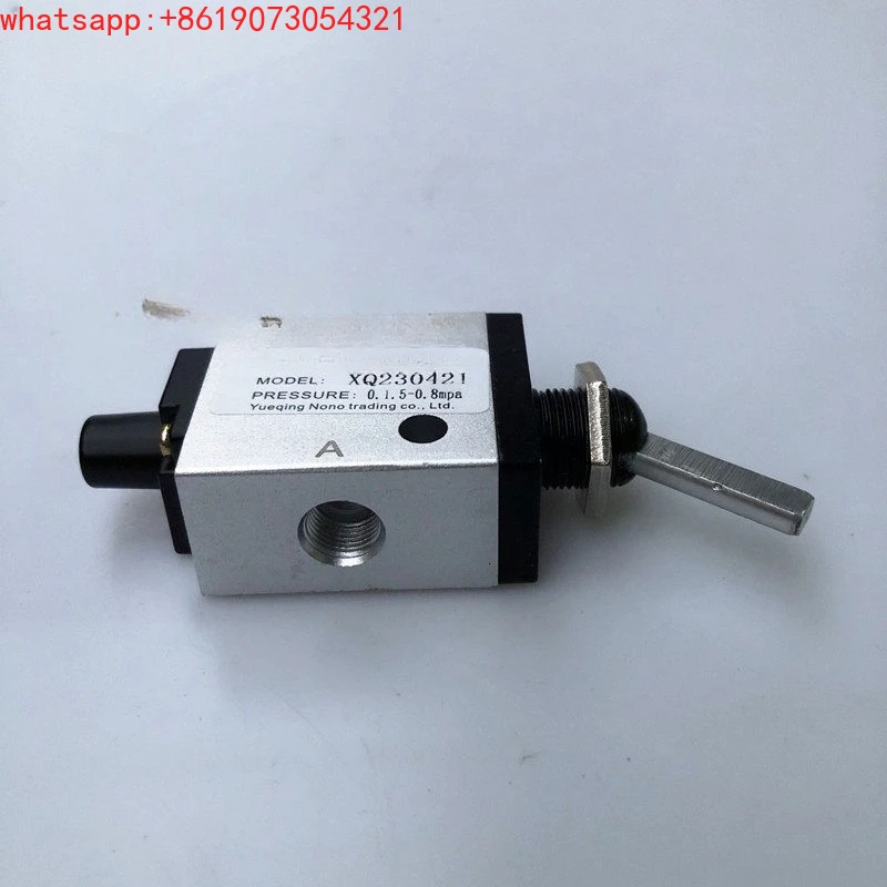 Pneumatic components Two-position three-way mechanical valve XQ230421 Pneumatic control directional valve Dial valve 1 port