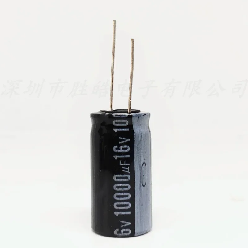 （1PCS） 16V 10000uF  16x30mm  Aluminum Electrolytic  Capacitor  Radial   16v10000uf    High Quality