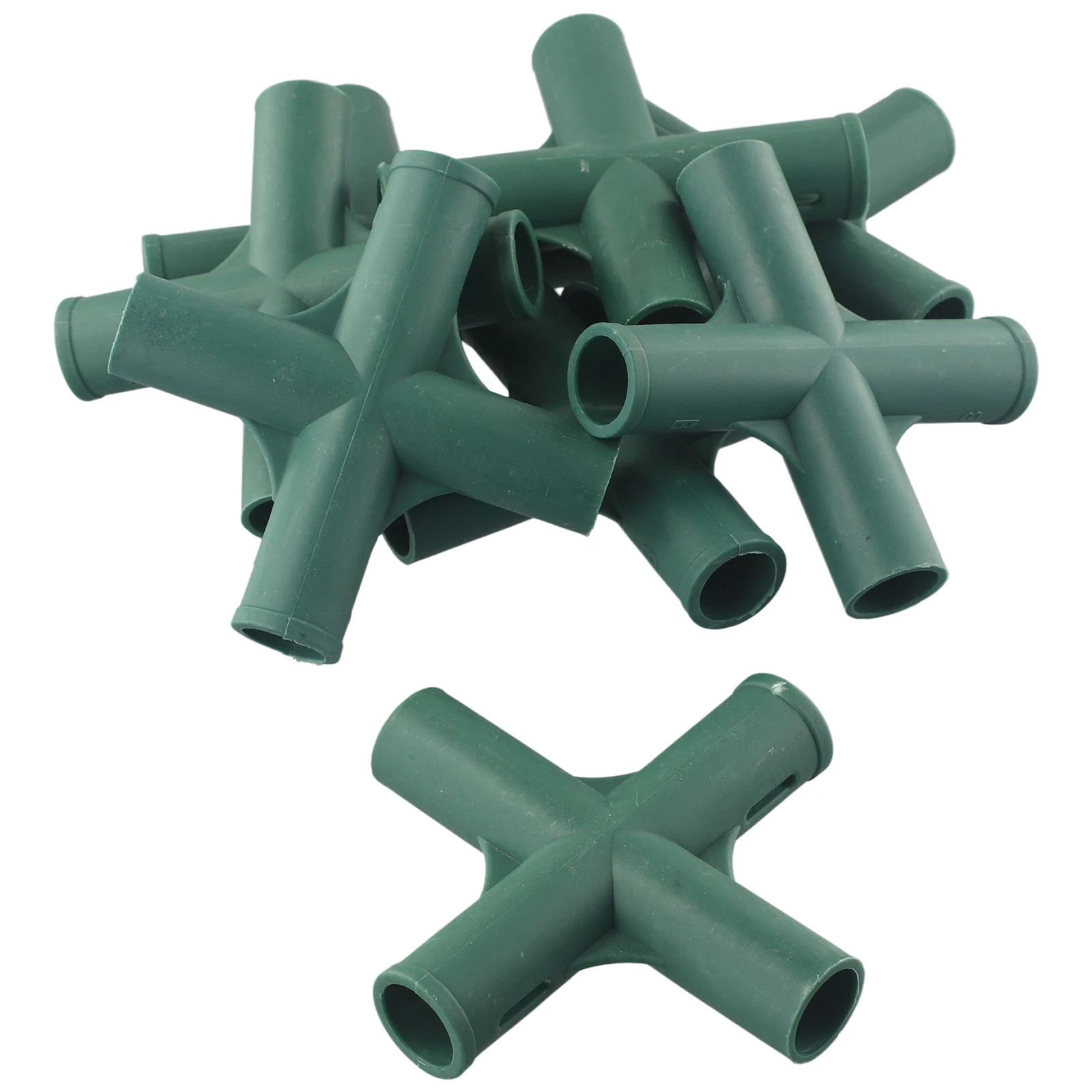 8pcs Plants Connectors Plastic Structure Greenhouse Frame Canes Building Connector 19mm Outdoor Garden Structure Pole Joints