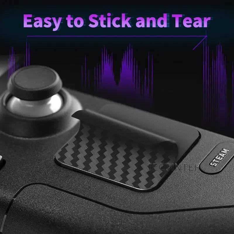 2PCS/Set Touchpad Skin Protective Skin for Steam Deck Dustproof Non-Slip Anti-Scratch Sticker for Steam Deck Accessories