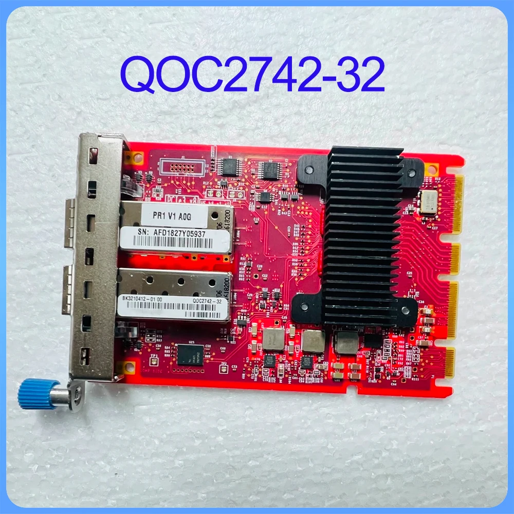 For Qlogic QOC2742-32 QOC2742 Dual-Port 32Gb HBA Fibre Channel Card