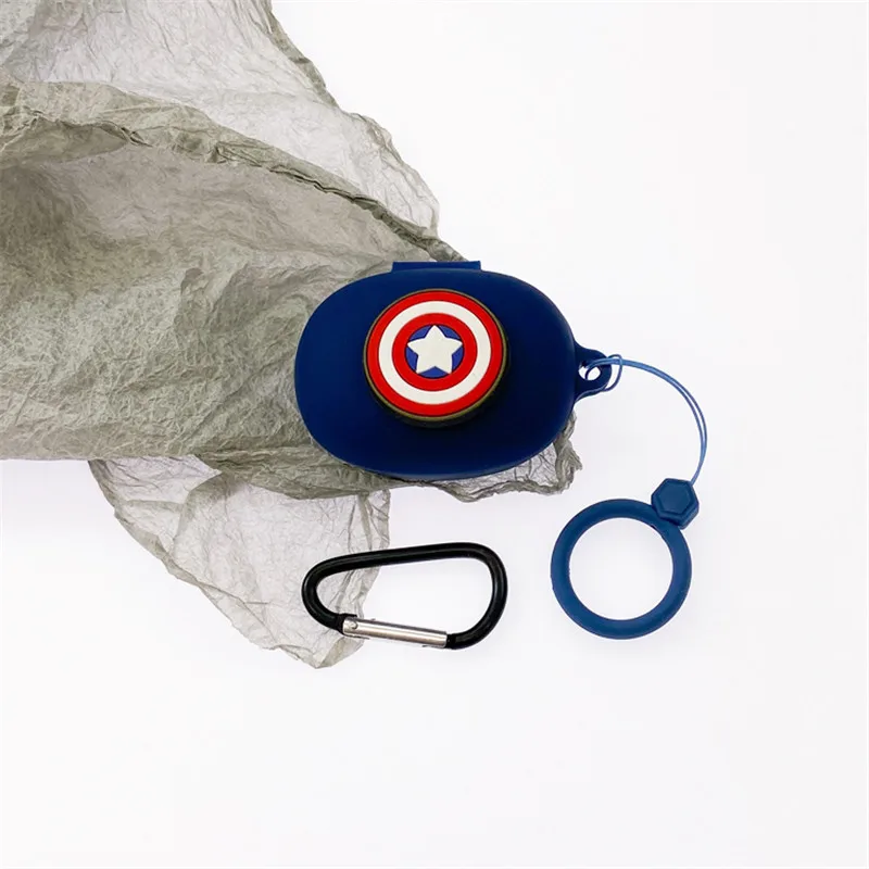 الكرتون مارفل حقيبة سماعة الاذن ل Realme براعم Air2 Neo سيليكون بلوتوث سماعات شحن صندوق الغطاء الواقي ل Realme براعم Q2