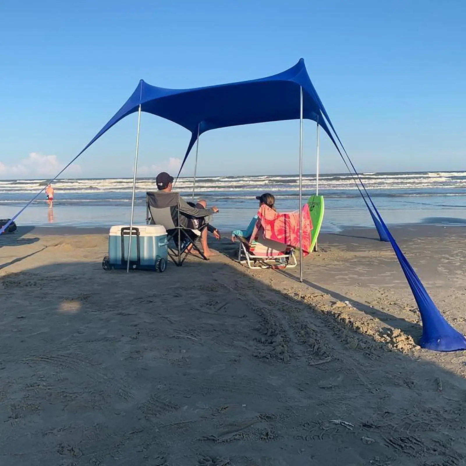 1.6m Beach Canopy tent Pole Aluminum Alloy Stand Canopy Poles Shelter Tarp Pole Tent Rods for Camping party view 5