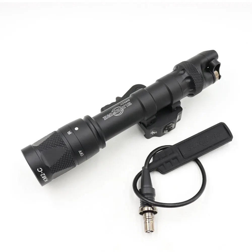 SOTAC M622V LED IR Lighting Tactical Flashlight Surefire Scout Light With ADM Weapon Mount Fit 20mm Rail Hunting