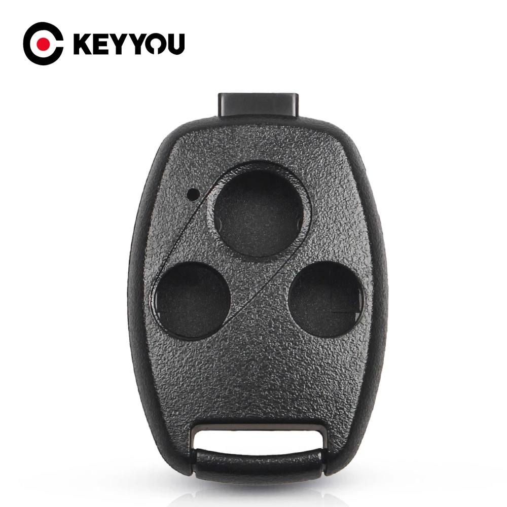 

KEYYOU Repalcement Car Key Case For Honda Accord CRV Pilot Civic 2003 2007 2008 2009 2010 2011 Without Blade