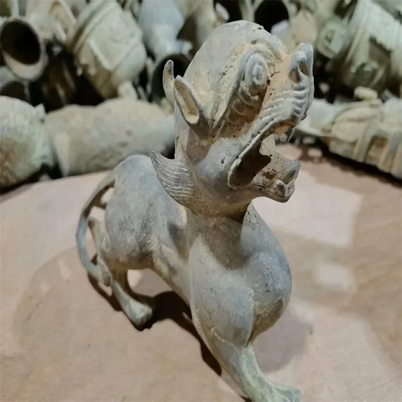 China Copper Pixiu auspicious beast,Old Bronze Be unearthed