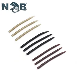 NGB 20PCS Tubi di Gomma da Pesca Componenti per Alimentatore per Carpa Combo Tappi per Esche Cono Maniche in Plastica Impianti di Gomma per Carpa