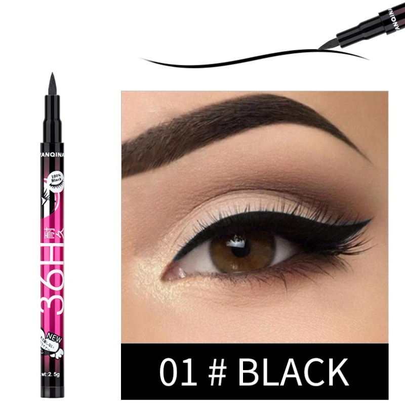 Vendita calda Trucco Eyeliner liquido nero Trucco impermeabile Cosmetici di bellezza Penna per eyeliner 8862 #
