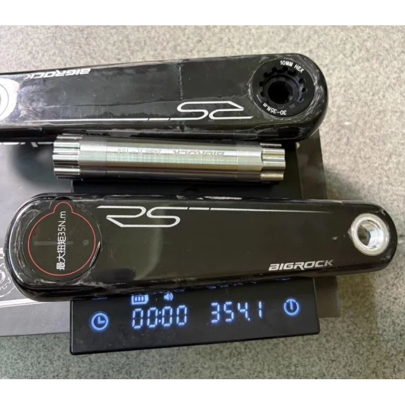 

BIGROCK Carbon Crank Bicycle Crankset For 110BCD Line 24MM Axis Crankset 160/165/167.5/170/172.5MM for 11 12S Sram Disc