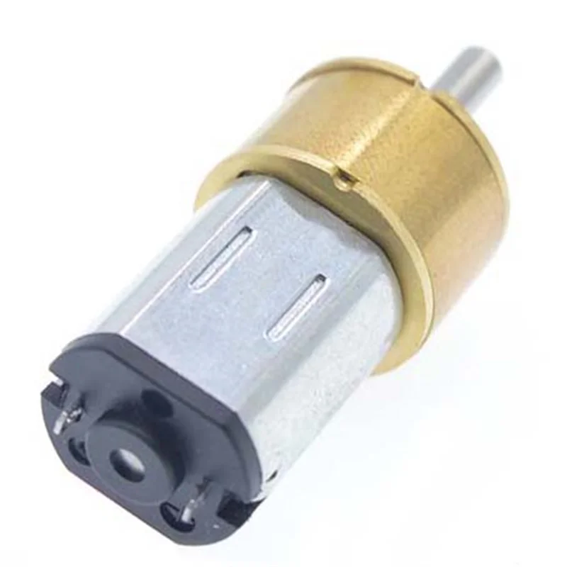 N20 DC 3V 6V 12V Micro Speed Gear Motor 15-600RPM Reduction Gear Motor Electric Metal Gear Reducer Motor for Car Robot Model