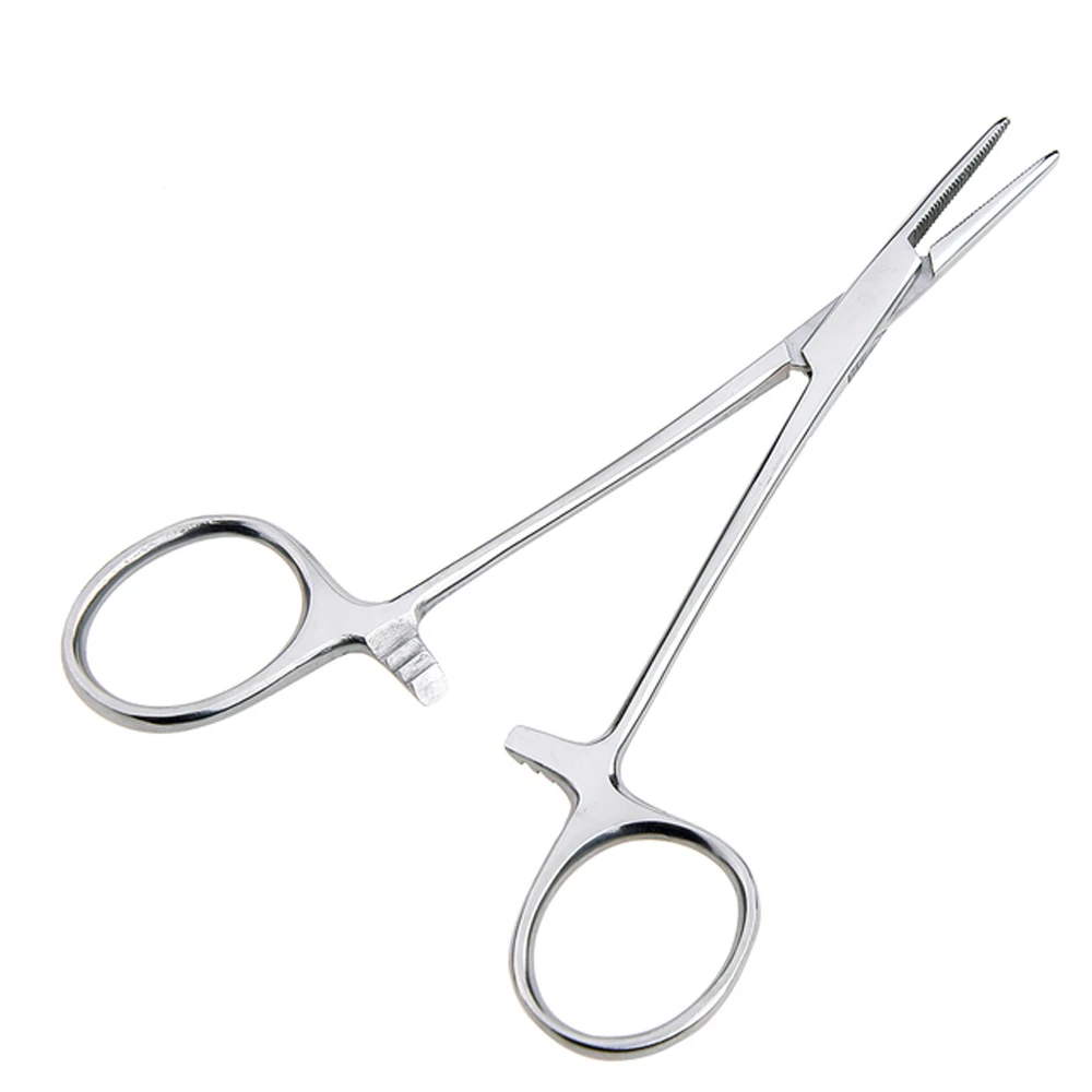 

Veterinary Surgical Scissors Pet Hair Clamp Hemostatic Forceps Fishing Locking Pliers Epilation Tools Straight Tip Clamps