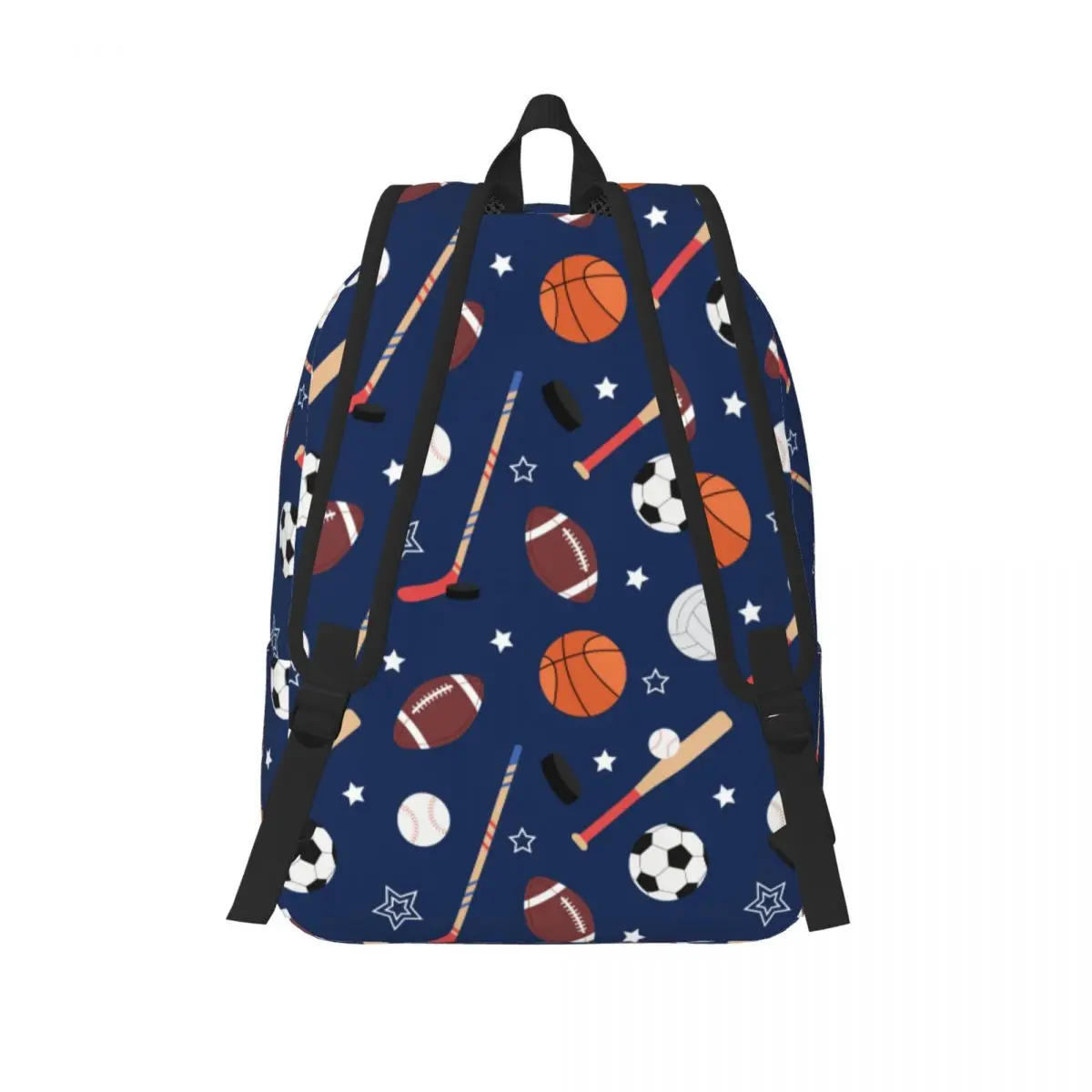 Balls For Soccer And American Football Backpack for Preschool Primary School Student Book Bags Boy Girl Kids Daypack Durable