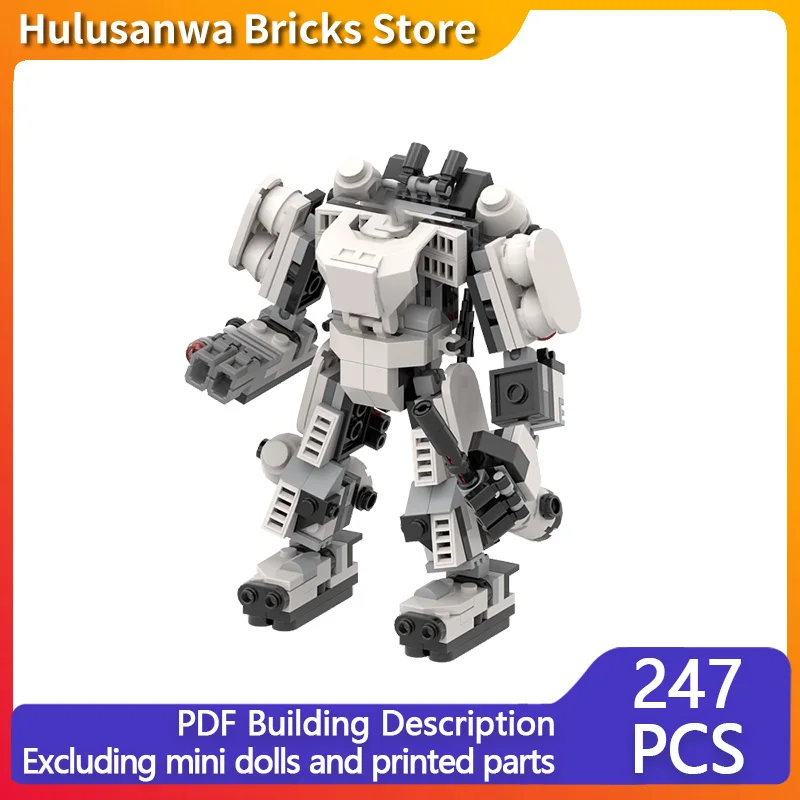 

Classic Combat Mecha Model MOC Building Bricks War Equipment Modular Technology Gifts Holiday Assemble Children Toys Suit