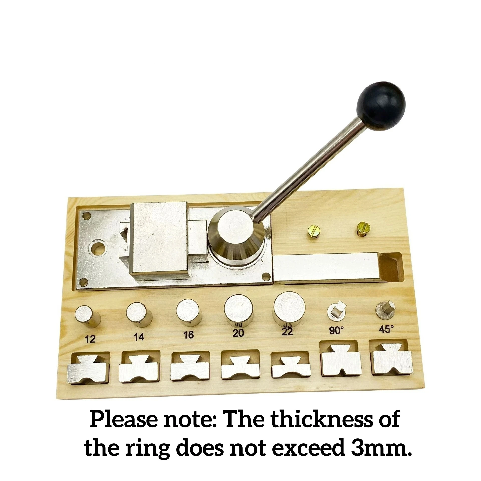 2026 Hand Jewelry Bending Tool 6 Arc Dies Ring Bender Gold Silver Copper Wire DIY Earring Forming Kit