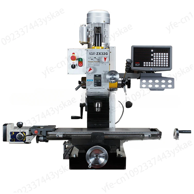 ZX32G Desktop Drilling and Milling Machine Home Milling Machine industry Woodworking Drilling Machine Miniature Metal Machining