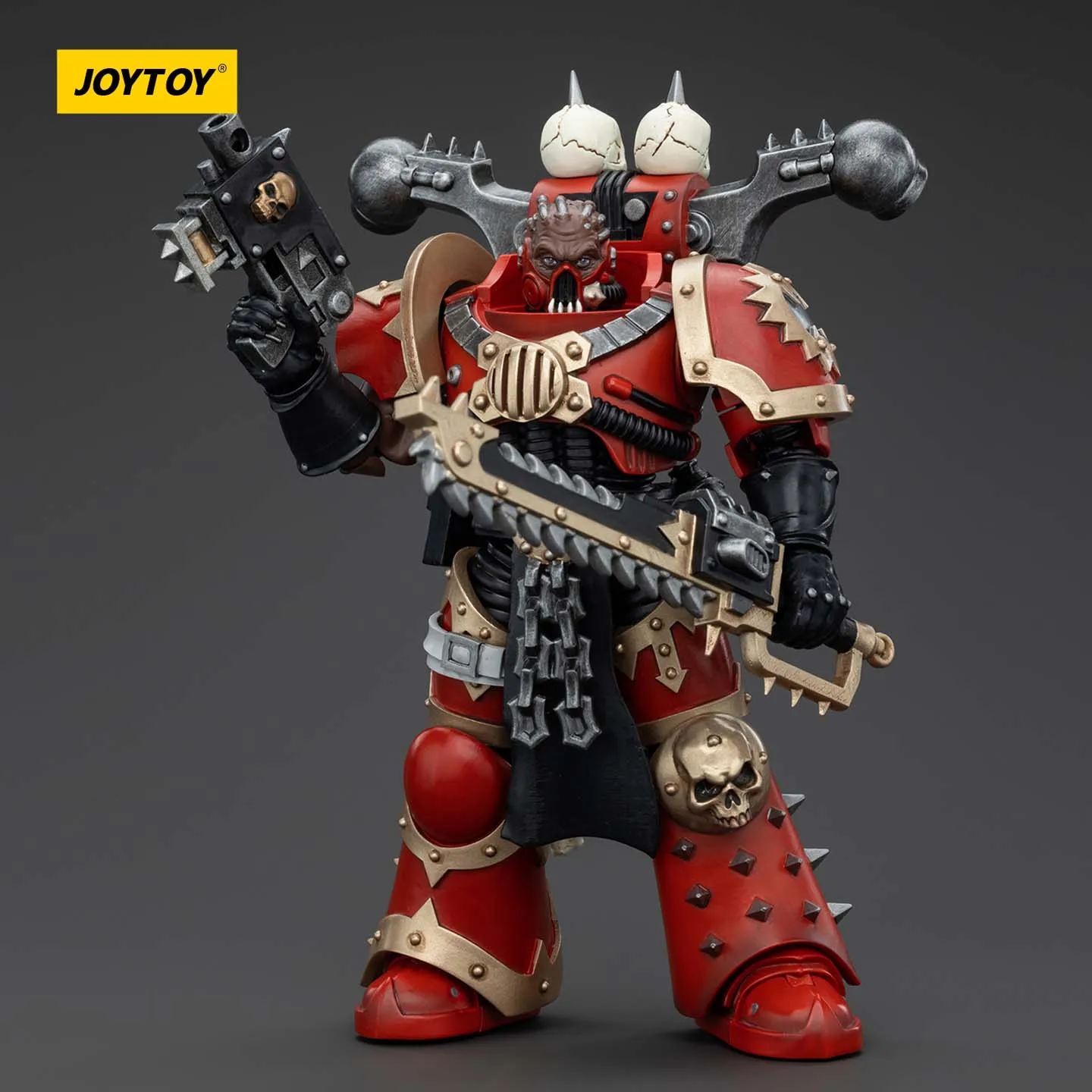 JOYTOY Dark Source Warhammer 40k Swallower JT00638 Berserker 7 Soldier Model Play 1/18 نموذج متنقل لعبة دمية مصنوعة يدويًا