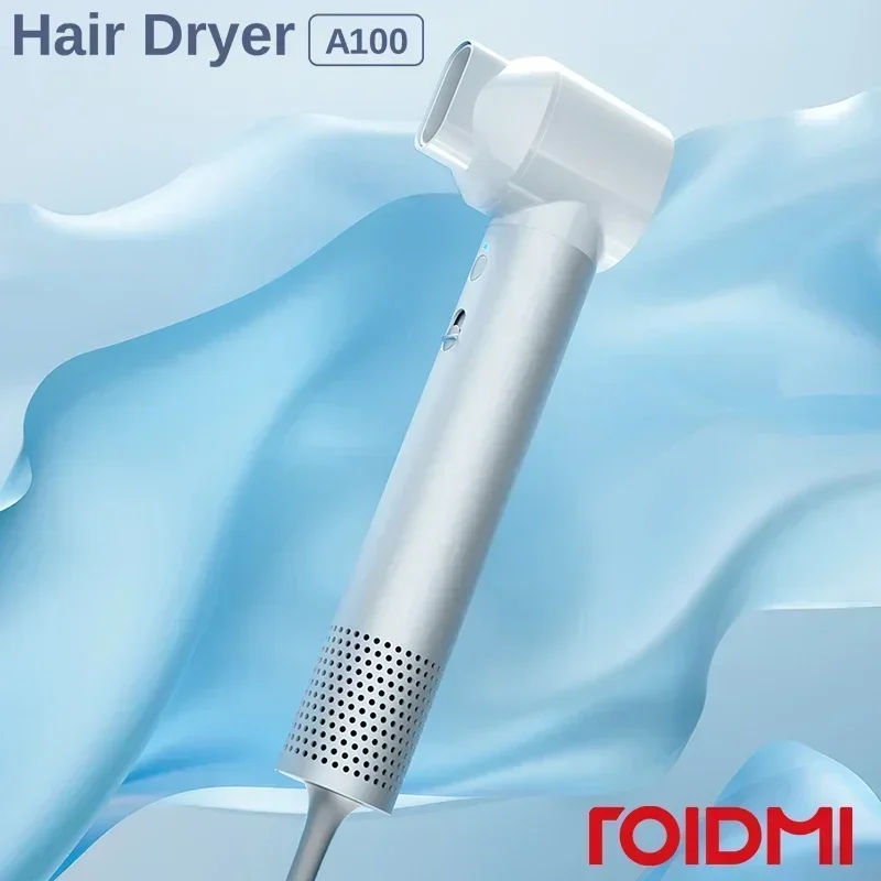 

110000 RPM ROIDMI Фен A100 Портативный анионовый фен 1000 Вт Водный ионный уход за волосами Бытовая техника Водный ионный уход за волосами