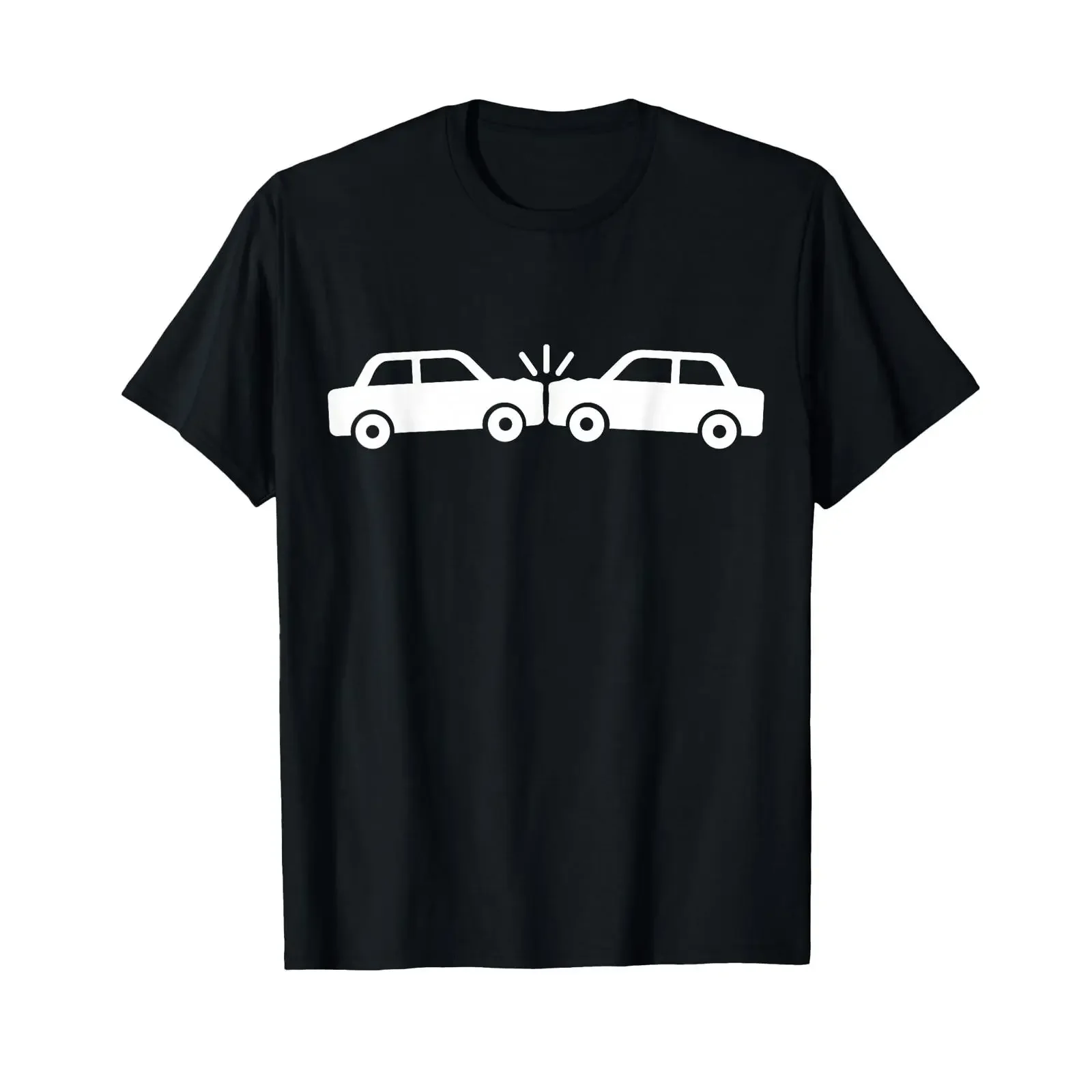 Car accident T shirt vintage Washed Stretched Casual fashion Top For Everyday Wear designer clothes Stylish Comfortable homme