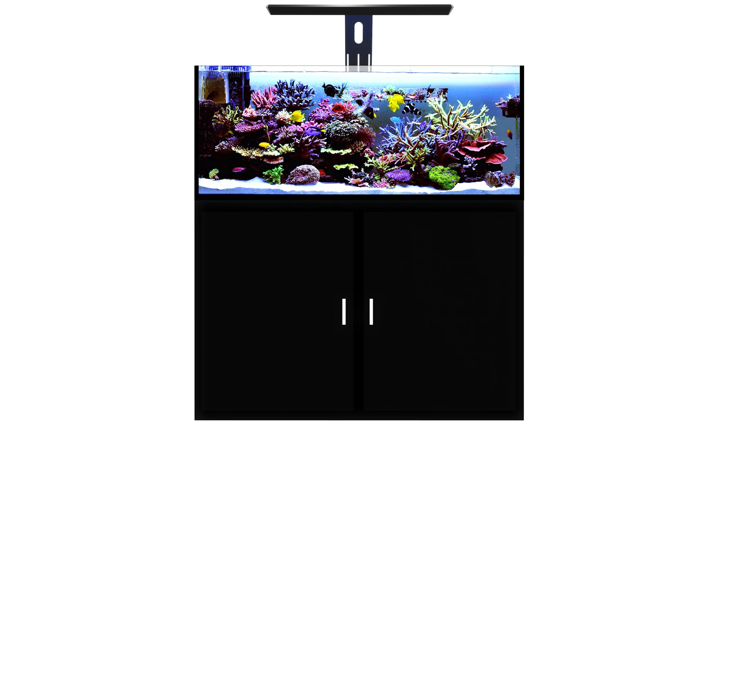 Whole Aluminum Block HD Full Spectrum Diamond Cutting Adjustable APP Control Aquarium Led Light For Fish Tank Water Plant