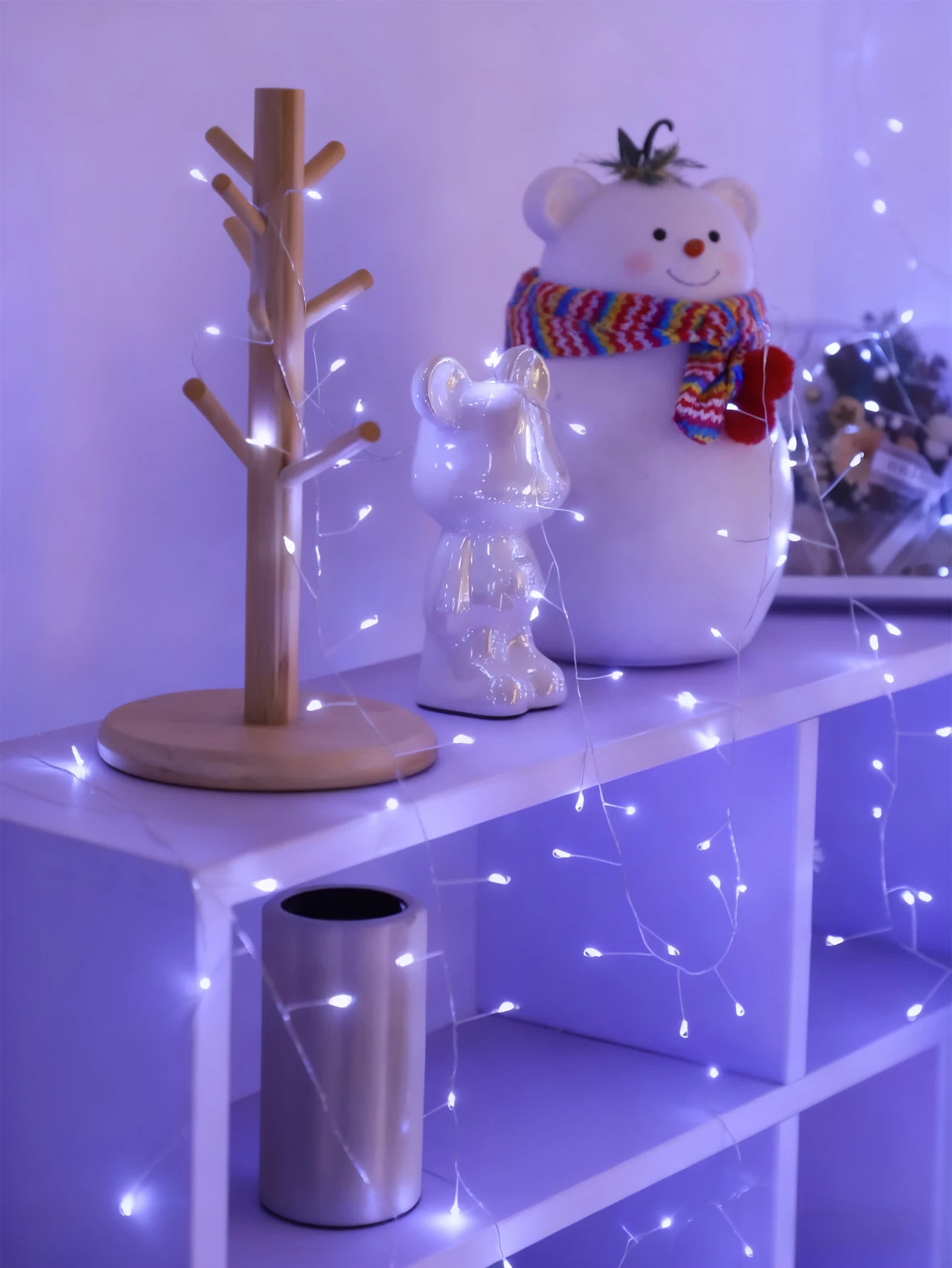 50-300 مصباح سلسلة LED، تعمل بالبطارية، مناسبة للحفلات الداخلية وزخارف شجرة عيد الميلاد (البطاريات غير متضمنة).