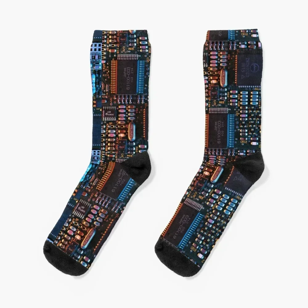 Computer Hardware Motherboard Mainboard Socks cool FASHION Luxury Woman Socks Men's