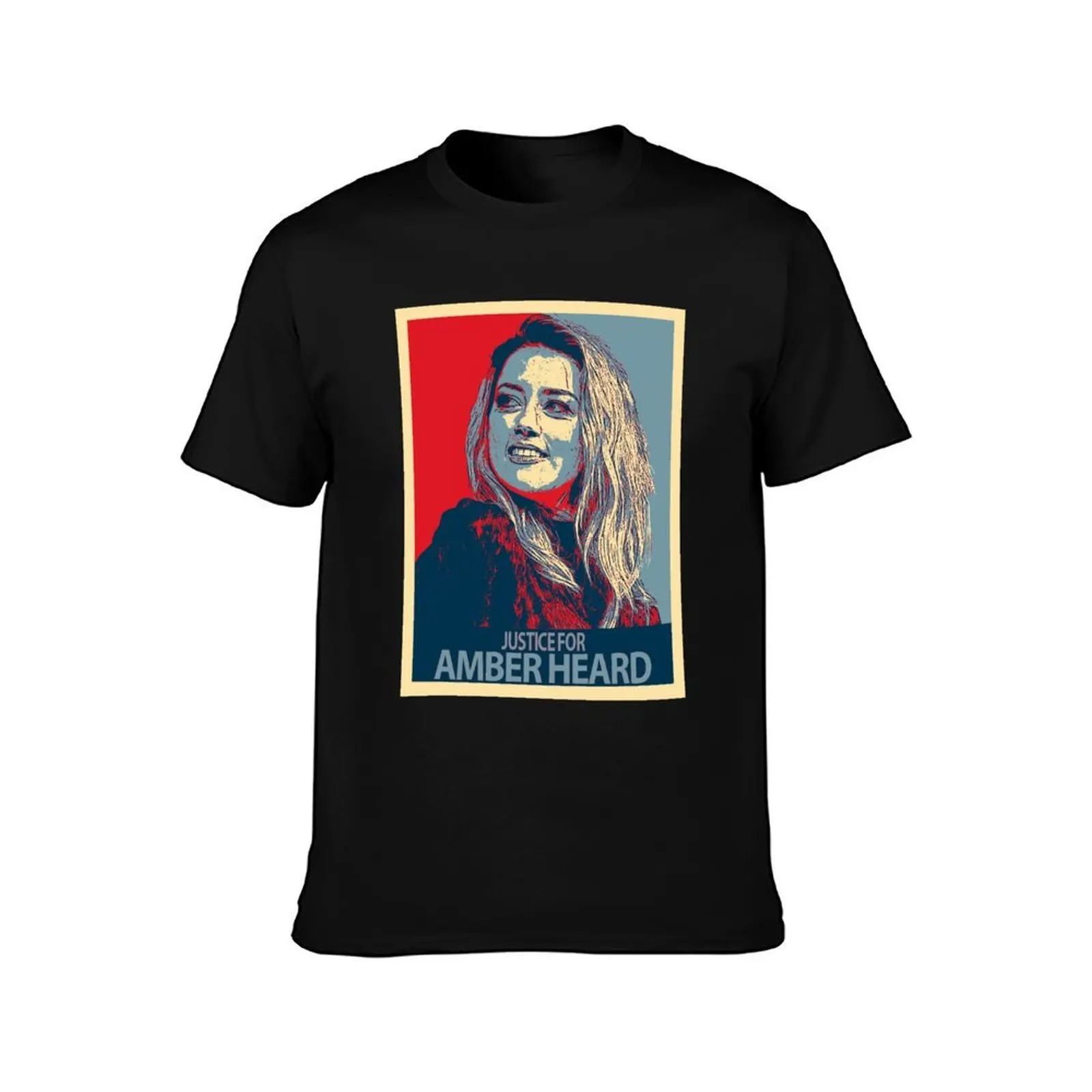 Amber Heard T-Shirt Big and Tall Short Sleeve Tee T-Shirt