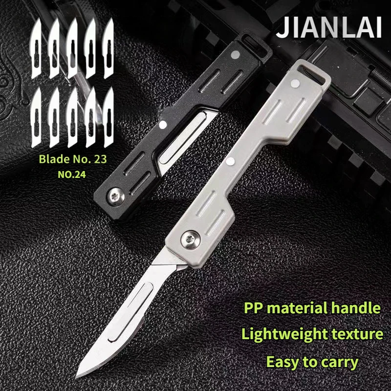 

Mini Performance Folding Machinery Cost Scalpel Medical Folding Knife EDC Outdoor Unpacking Pocket Knife Multiple Styles