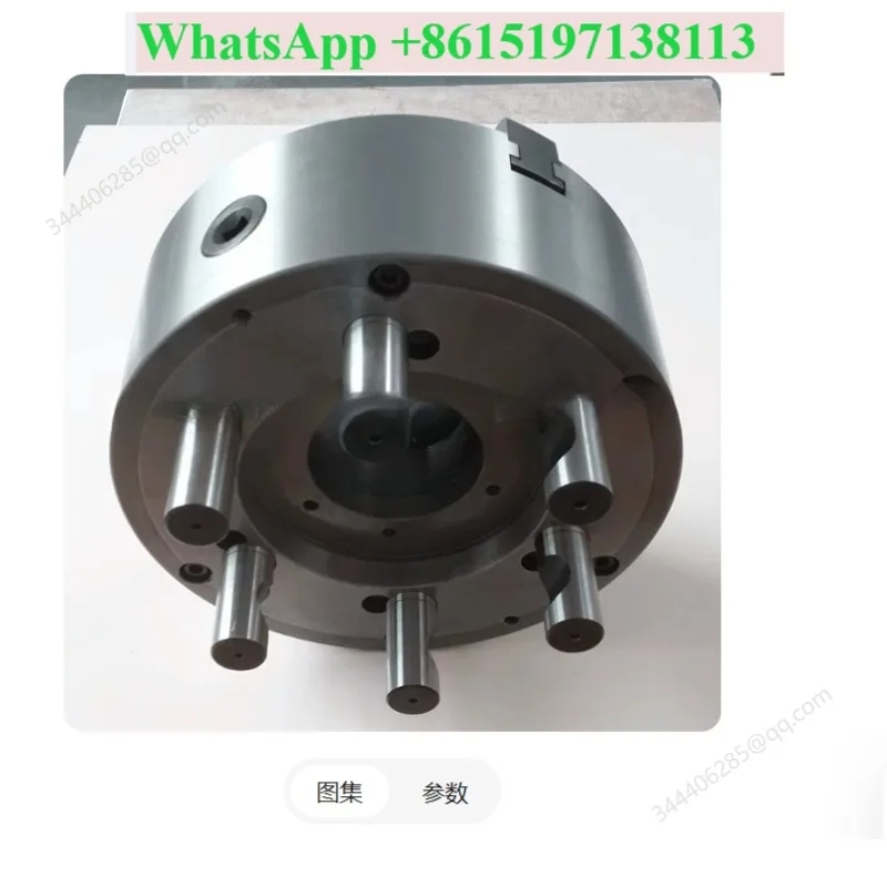 New genuine three jaw self centering short cone chuck K11-250/D8 machine tool CA6140 special