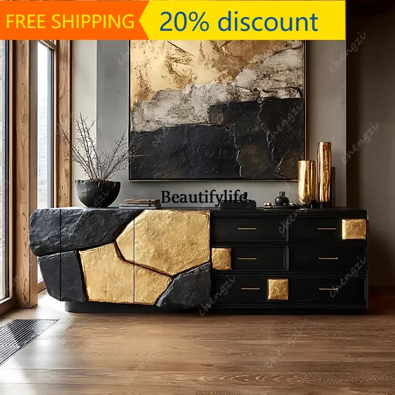 J132 Original design Art porch Mealside storage cabinet Luxury house furniture
