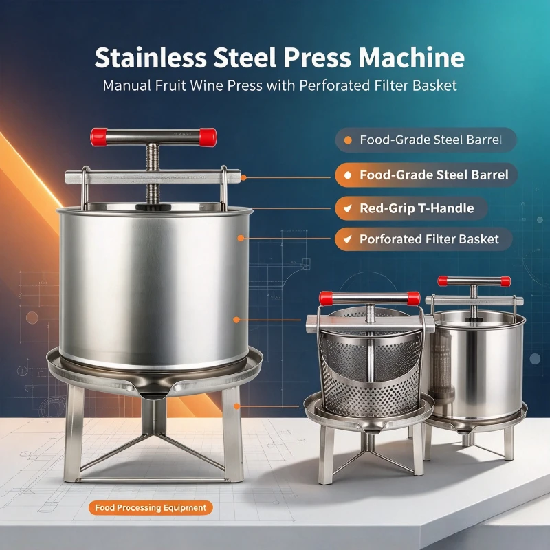 Electric Extruder Juice Press Food Degreasing Machine Grape Honey Press Vegetable Stuffing Extruder Commercial