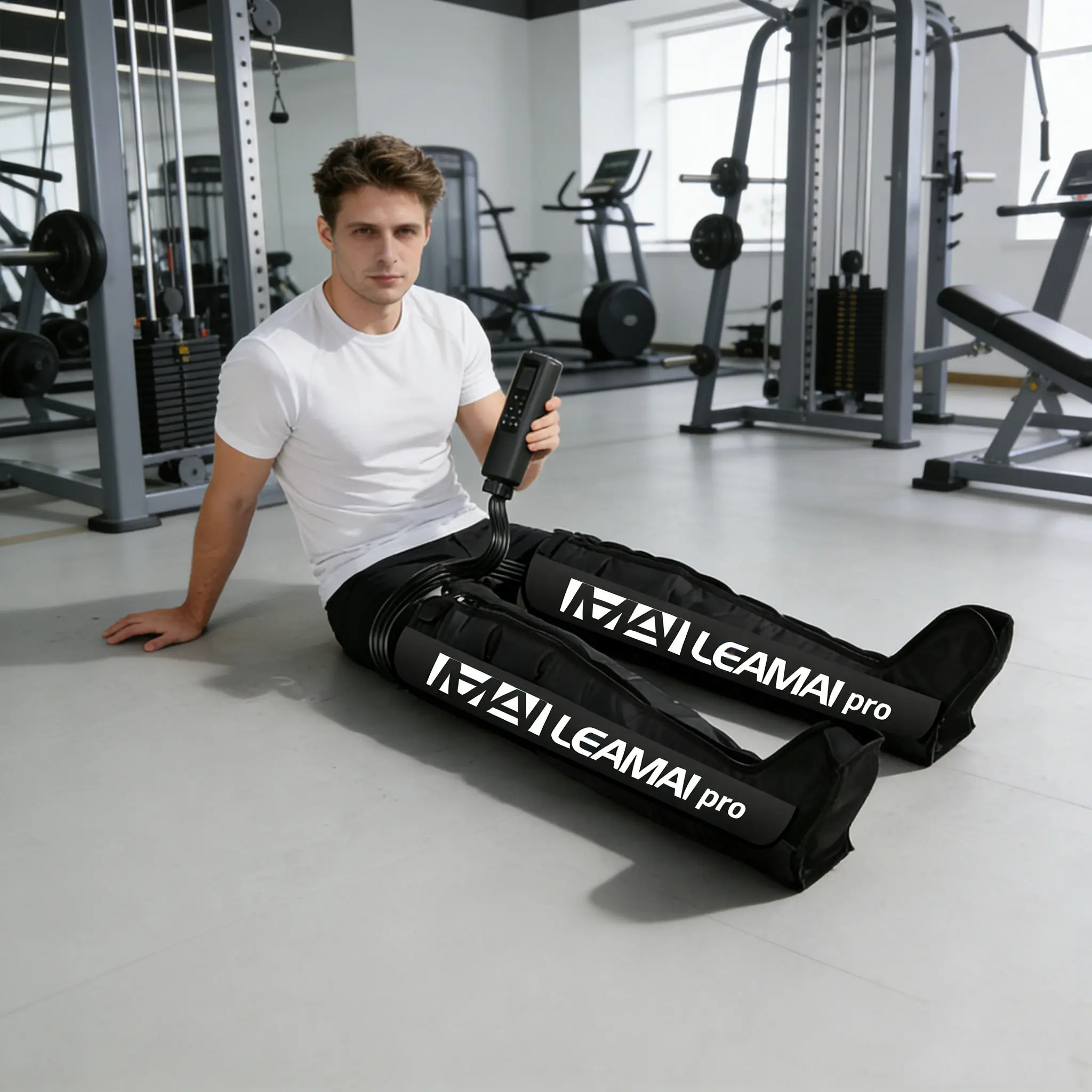 Pneumatic Recovery Boots Air Wave Pressure Dynamic Rehabilitation Muscle Relaxation Physiotherapy Device Pneumatic Compression