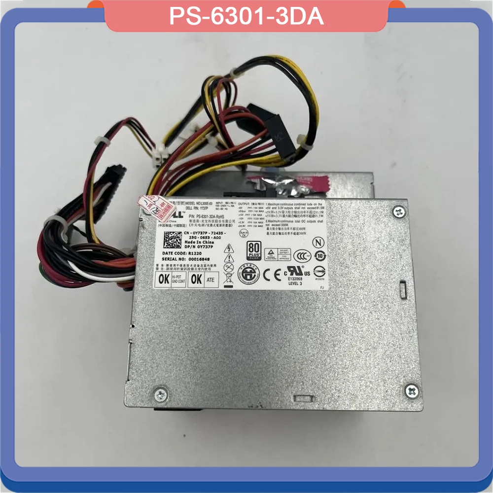 For DELL XE Power Supply D300ED-00 L300E-00 PS-6301-3DA H197R Y737P 0Y737P 300W 100% Test Before Delivery