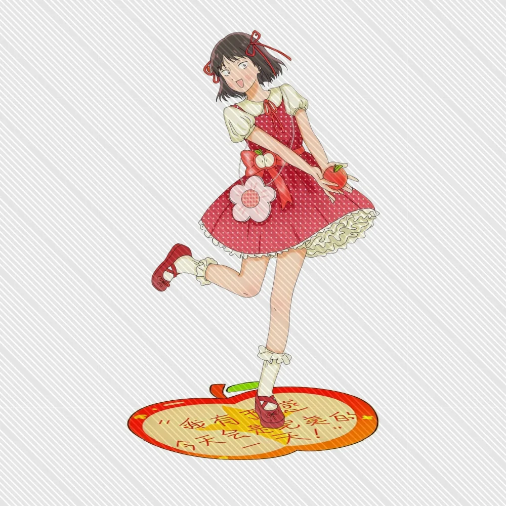 Skip and Loafer Acrylic Keychain Stand Model