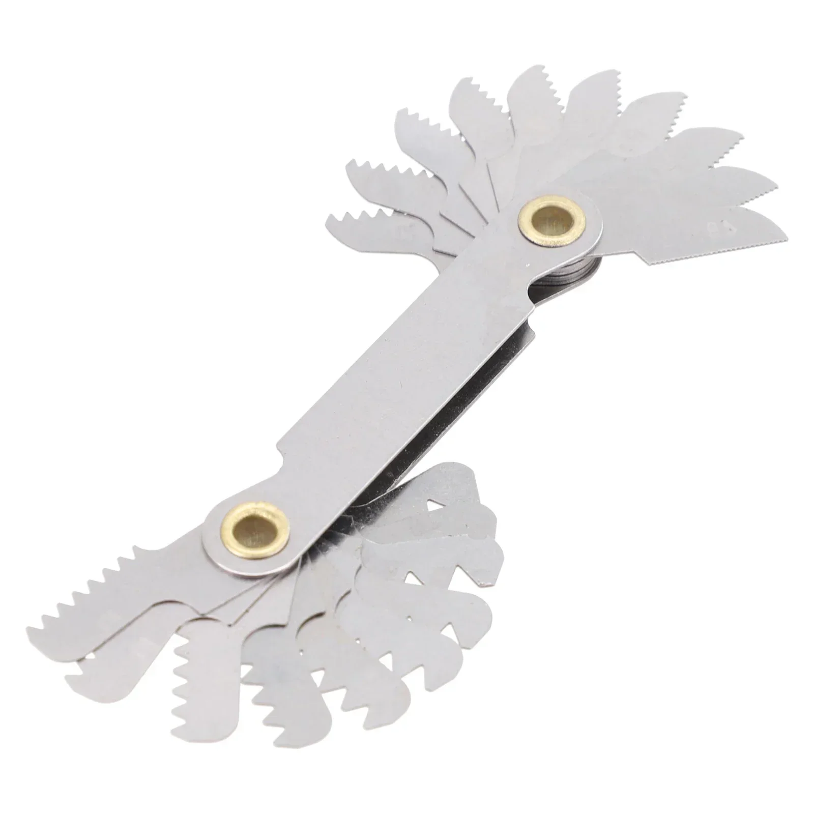 Brand New Gauge Thread Measuring Gauge Tool 1 Pc Cutting Measuring Pitch Quenching Processing Set Steel Thread