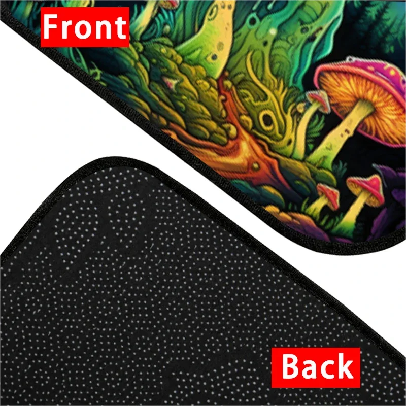 1Pc Mysterious Dream Mushroom print Car Floor Mats Anti-dirty  Comfort Easy to clean Protector fits Most Cars SUVs and Trucks