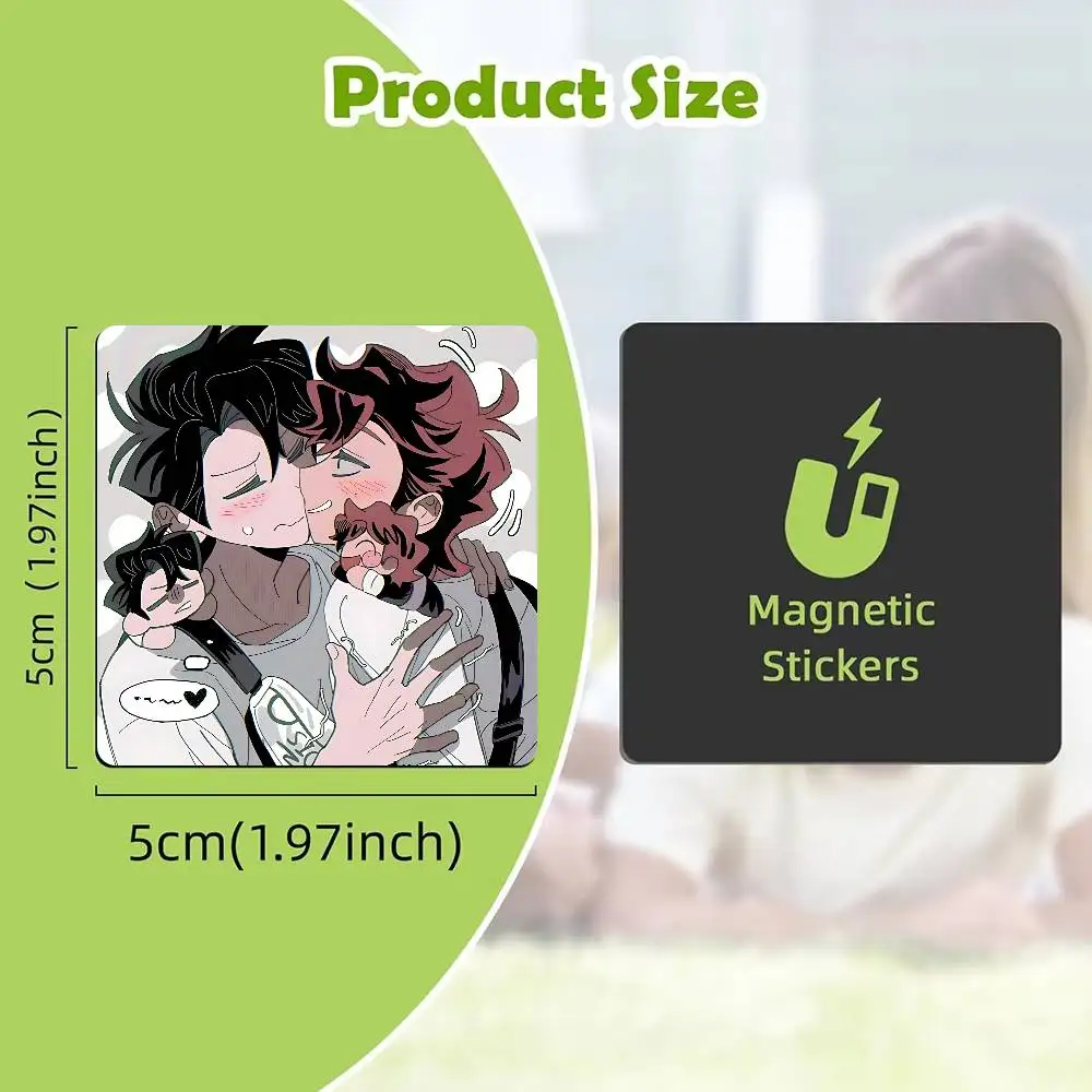 FOR Married In Red Bok su Refrigerator Magnet Creative Kitchen Home Decoration Soft Magnetic Decor Festival Gift Multi Scene Use