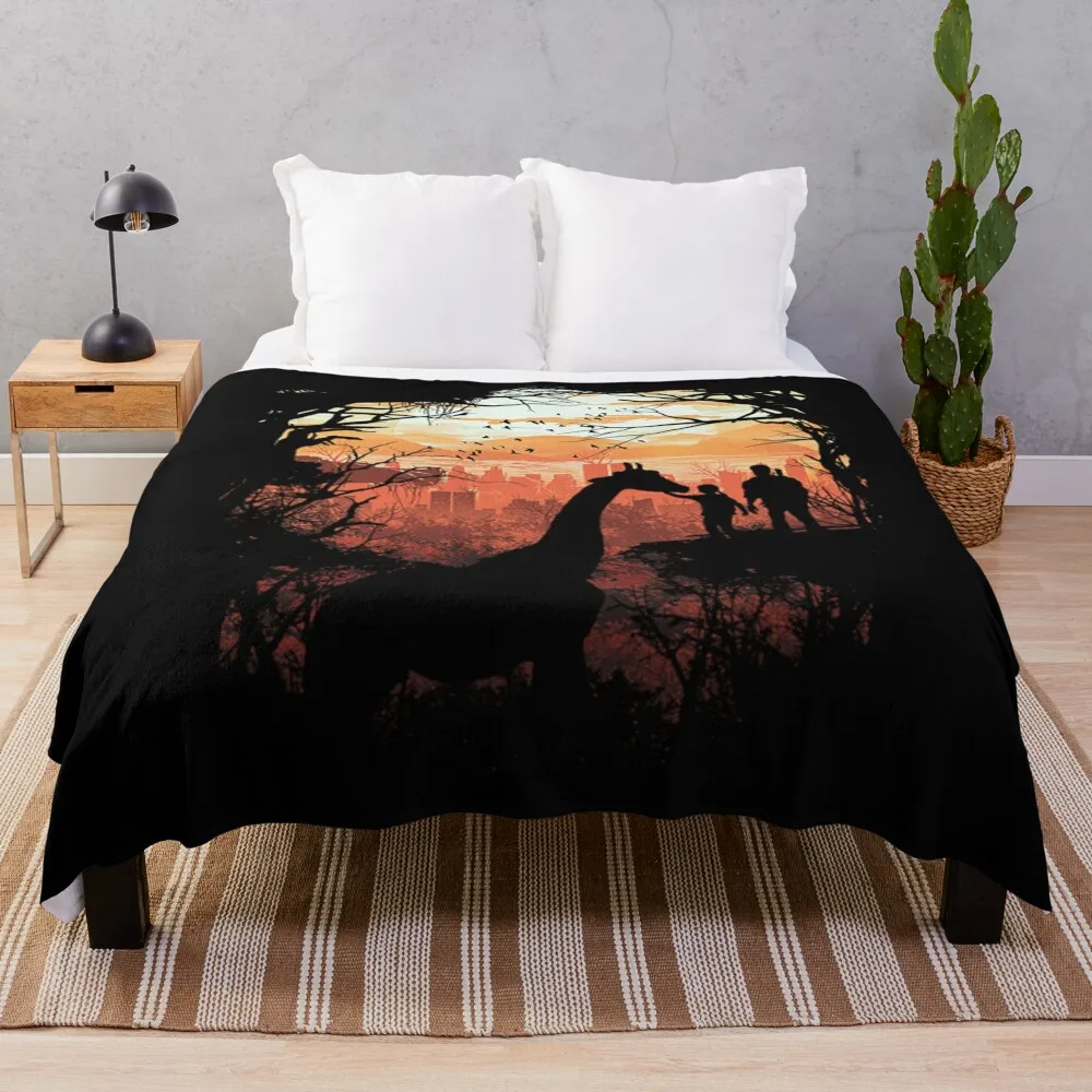 The Last Of Us T-ShirtThe Last of Us Throw Blanket Flannel Blanket Blanket Fluffy Sofa Throw Blanket