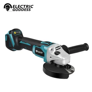 100/125mm 8500RPM Mesin Pemoles Penggiling Sudut Biru Tanpa Kabel Penggerak Baterai Lithium untuk Pin Baterai Makita 18V 10 penjualan terbaik bl1813g - №