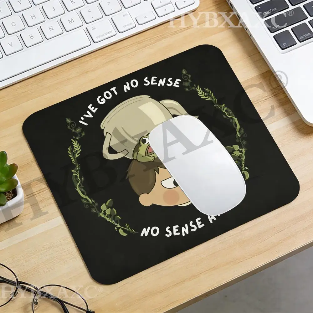 HYBXAXC Over the garden wall, NO SENSE, Mousepad Desk Mat for Office or Home, Modern for Work Setup, Computer Accessories