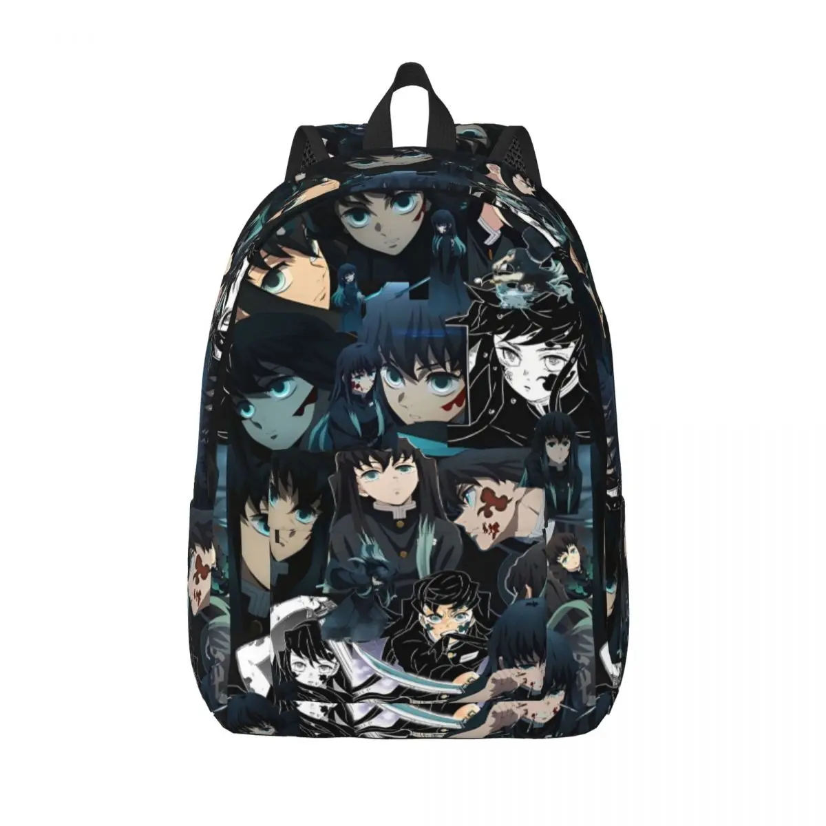 

Demon Slayer Muichiro Tokito повседневный рюкзак легкий студенческий походный дорожный рюкзак для мужчин и женщин холщовые сумки для ноутбука и компьютера