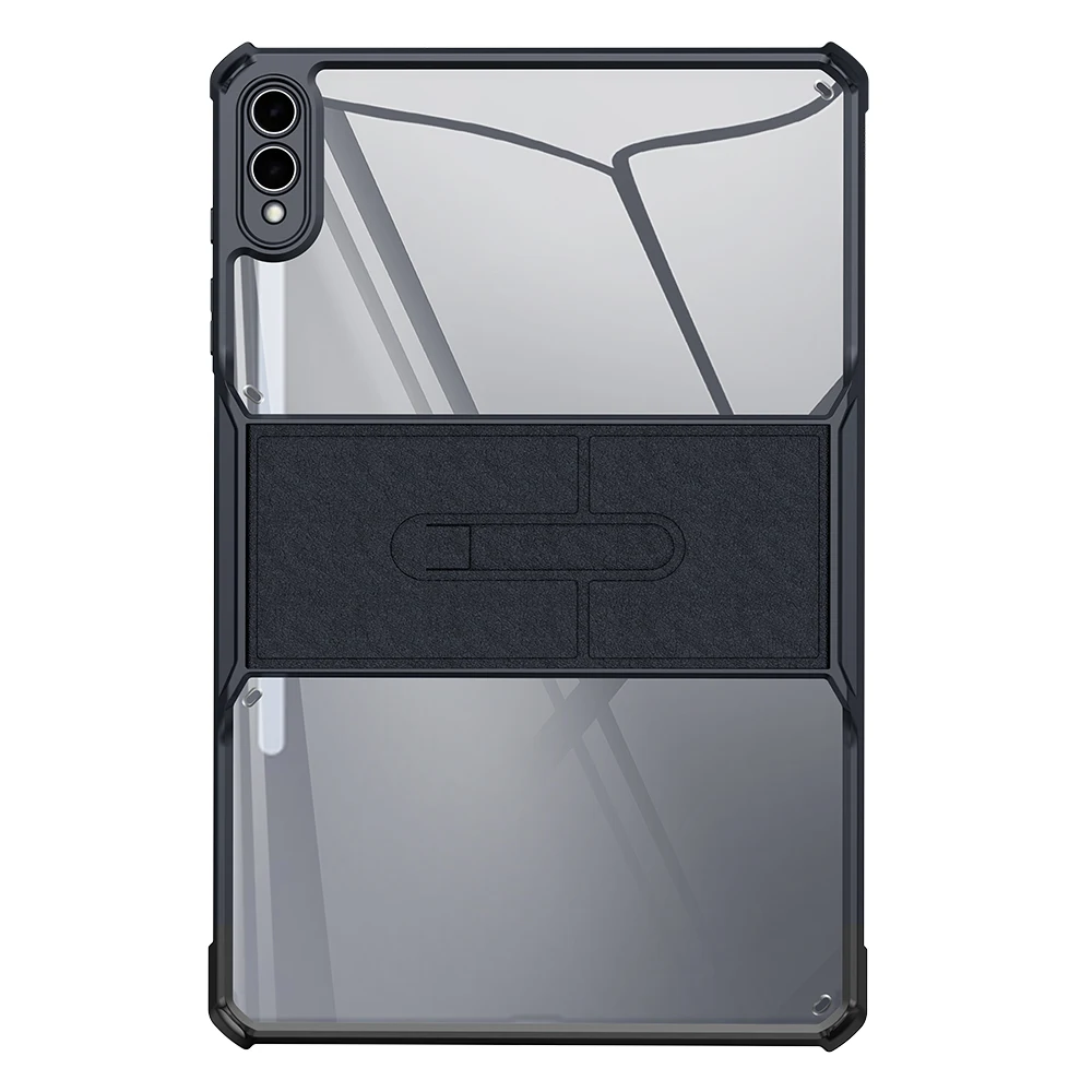 XUNDD For Samsung Galaxy Tab S10+ / Tab S9+ Case Leather Kickstand TPU + PC Airbag Protection Tablet Cover