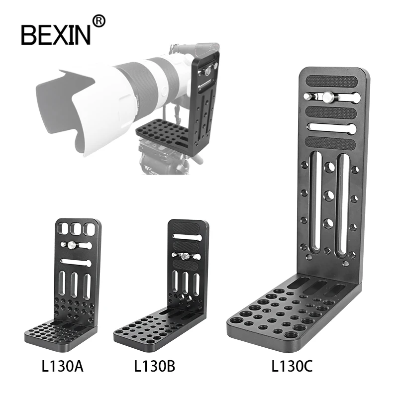 Camera video stand l plate dslr stand stabilizer quick disconnect L-plate vertical shooting support for profession video camera