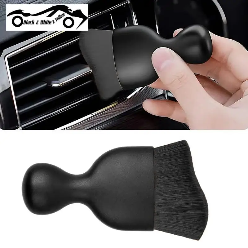 

1PC Car Vent Cleaning Soft Brush With Casing Car Interior Cleaning Tool Artificial Car Brush Car Crevice Dusting Car Detailing