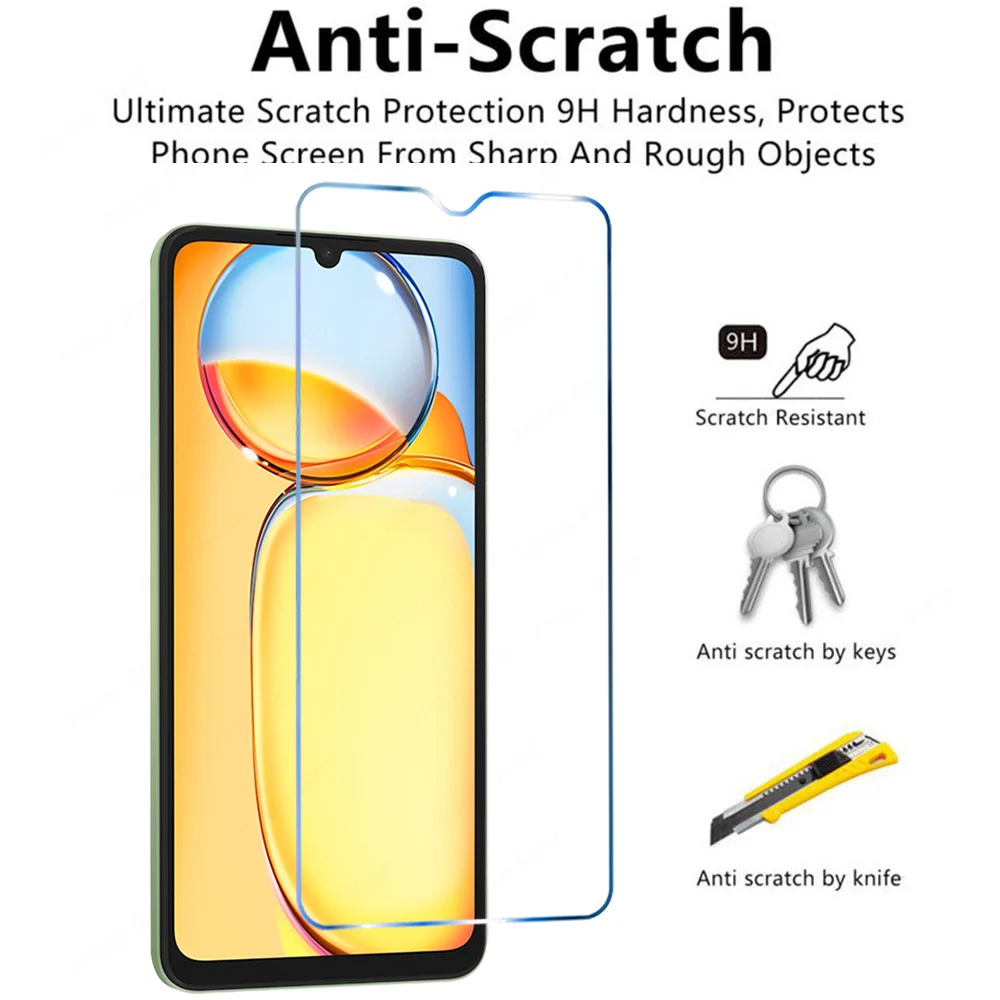 واقي شاشة من الزجاج المقسى لـ Redmi ، 13C ، 10C ، A3 ، A1 ، Plus ، A2 ، 10A ، 10 ، 9T ، 9C ، 9A ، 9i ، 9 ، 12C ، K60 برو ، 8A ، K40 ، K50 برو ، 4 #3