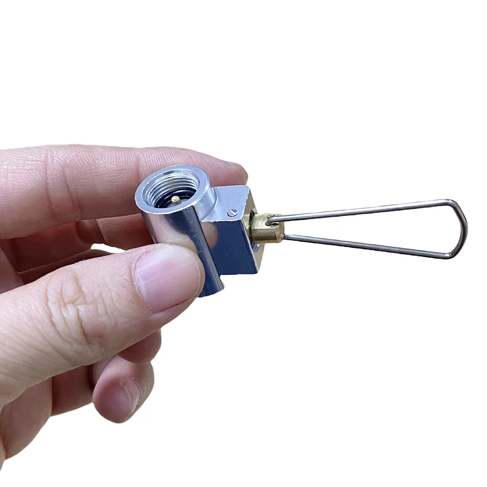 موقد للتخييم البروبان عبوة محول موقد غاز محول تعبئة الغاز البيوتان اسطوانة خزان غاز البترول المسال التوقف معدات التخييم