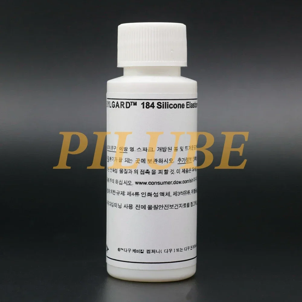 Imagem -05 - Cola Óptica Transparente Alta Dow Corning Dc184 Pdms Siloxano de Polidimetacrilato Sylgard184 dc Produto Original